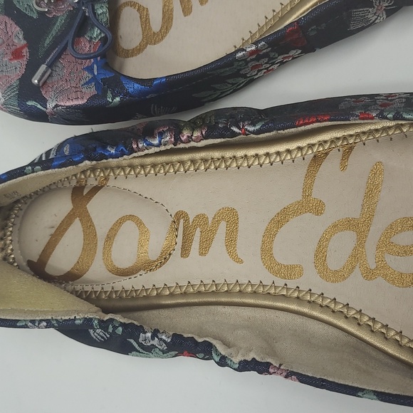 SAM EDELMAN FELICIA BALLET FLAT WOMEN'S SIZE 8.5 SHOES BOHO - Picture 14 of 16